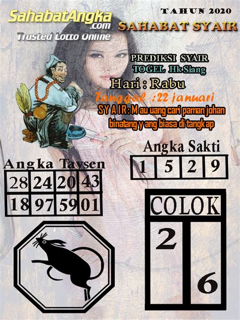 Shamyoun togel hongkong 4 februari 2019. Keluaran hk hari.