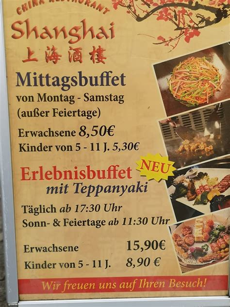 Shanghai restaurant, Crailsheim - Restaurantspeisekarten und …