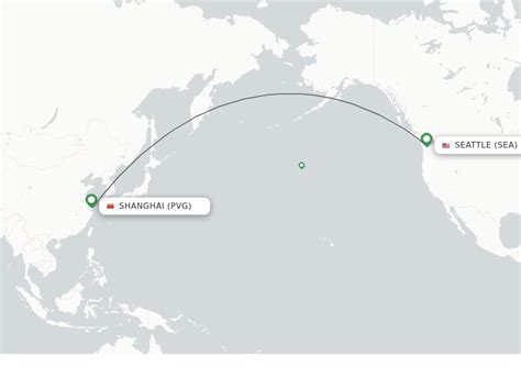 Flying non-stop from Seattle to Shanghai. How far is Shanghai from Seattle? Here's the quick answer if you have a private jet and you can fly in the fastest possible straight line. Flight distance: 5,736 miles or 9231 km. Flight time: 11 hours, 58 minutes.