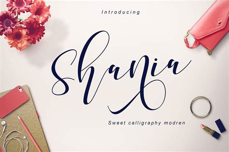 Shania Script Font FontShop