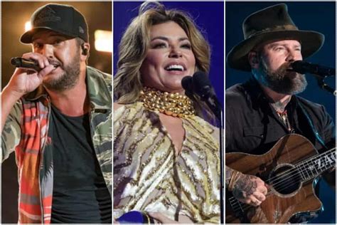 Shania Twain, Luke Bryan, Zac Brown Band headline …