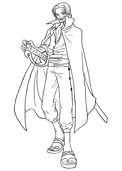 Shanks Coloring Pages
