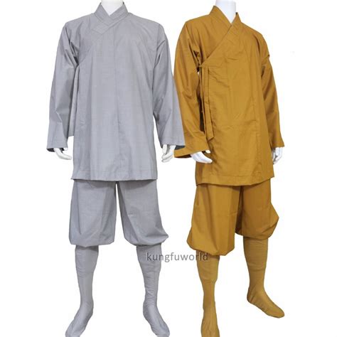 Shaolin monk robes - KungFuMagazine