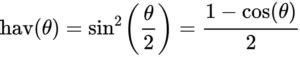Shapely haversine distance.  Most importantly the function allows to calculate euclidian distanc...