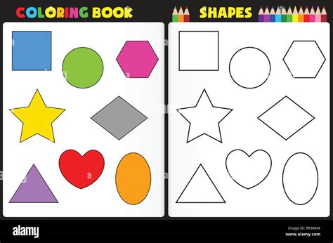 Shapes Coloring Book