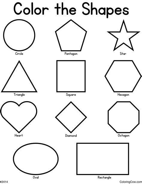 Shapes For Coloring