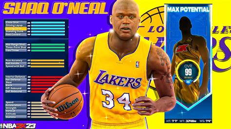 The Paint Beast center build in NBA 2K23 mimics players like Shaquille O’Neal who dominate the paint and are also able to score from the inside. Body Settings Height: 6’10’’. 