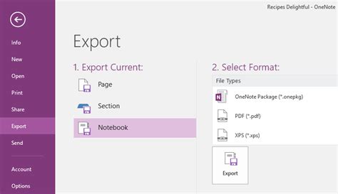Share OneNote Files in Other Formats Such as PDF [How To]