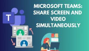 Share screen and video simultaneously microsoft teams.  SHAREit - a cross-platform high-...
