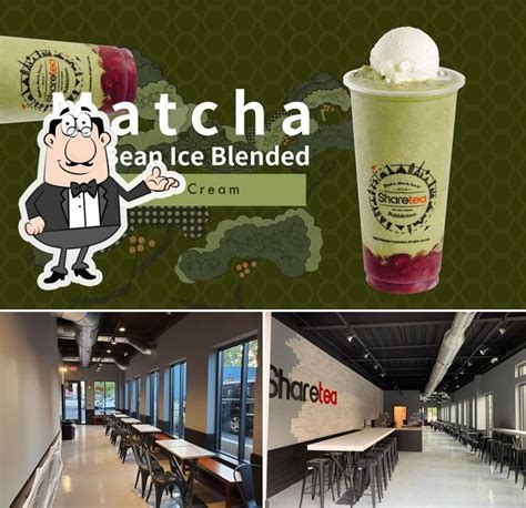 ShareTea. 4.7. 1204 Central Ave #102, Charlotte. (980) 299-6006. Website. Hours. Open Now. Sun-Sat. 11AM-9:30PM. Location. Plaza Midwood. Visit Website. Sourced by Google Images. M. Han Stw. 6 months ago. Stopped by to grab a couple of bubble tea drinks right before they close. Ordered the Matcha Red Bean Milk Tea and Taro Pearl Milk Tea to go.. 