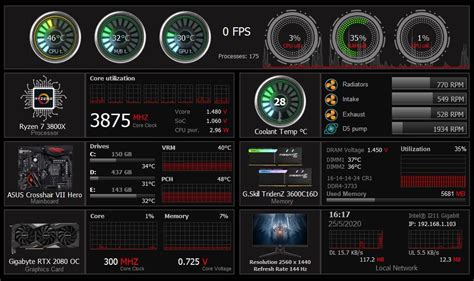 Share your SensorPanel Page 25 Hardware monitoring AIDA64