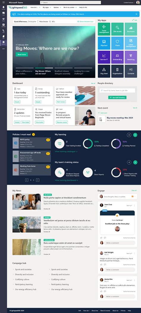 SharePoint Design Templates for Inspiration