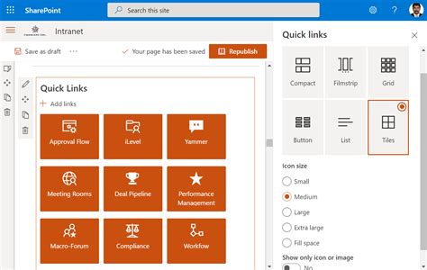 SharePoint Online How to Add Promoted Links to Modern Page