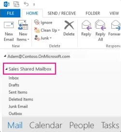 Shared Mailbox not showing user created folders