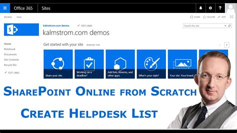 Sharepoint 2010 create help desk application Australia Tutorials