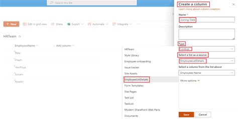 Sharepoint automatic lookup column. Learn how to create relationships between lists by ...