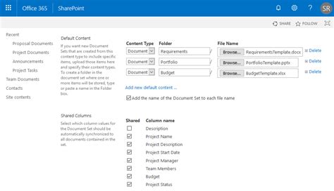 Sharepoint online document set limitations. .  ...