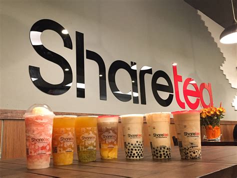 Sharetea - Sharetea is a restaurant chain that offers fresh and delicious drinks from Taiwan, such as milk tea, fruit drinks, and homemade caramelized sugar. All products are made with high quality tea …