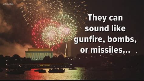 Sharing awareness of how fireworks affect those with PTSD