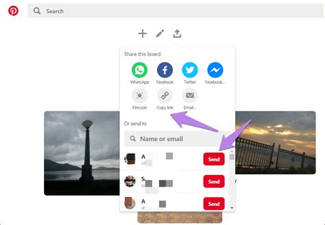 how to send a pinterest board link - airbadly