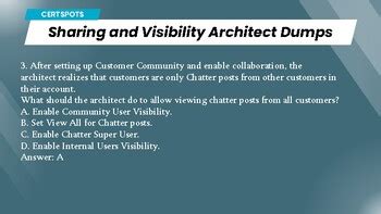 Sharing-and-Visibility-Architect Antworten