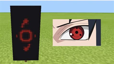 Sharingan Minecraft Banner