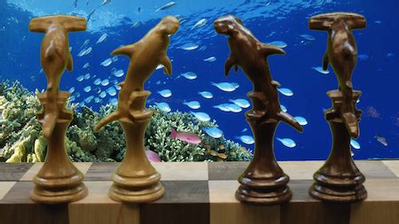 Shark Chess Set - Etsy