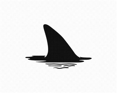 Shark Fin Svg - Etsy UK