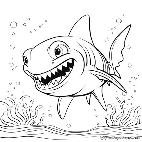 Shark Week Coloring Pages Design Pictures Free Printable Coloring Pages