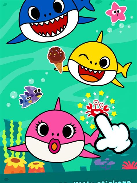 Shark background, Baby shark, Background images