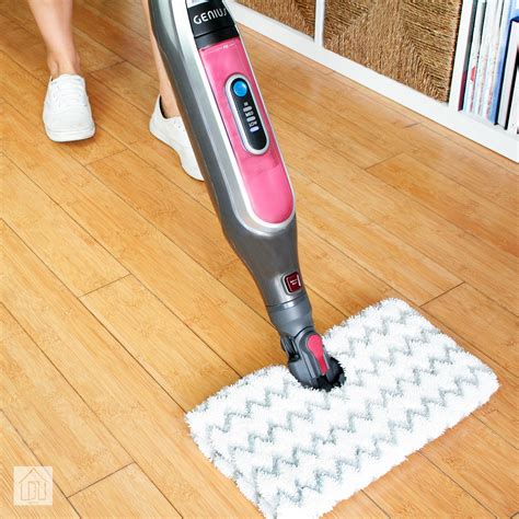 Step 1: Prepare to Mop. When working on carpets, you'll need to vacuum the floor first. The Shark mop can't pick up dust, debris, or pet hair from the floor. It will only make the dirt soggy and harder to clean later. It may also simply push it around on the floor, leaving unsightly dirt lines at the edge of the mop.. 