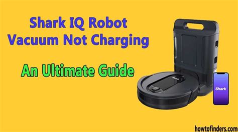 Shark iq will not charge. .  ...