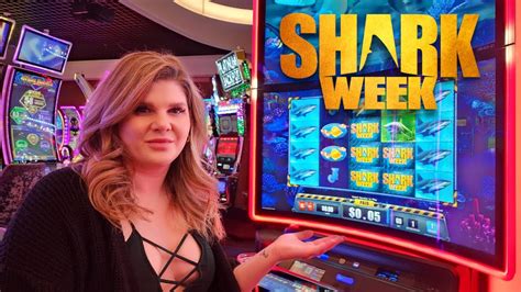 Shark week slot machine