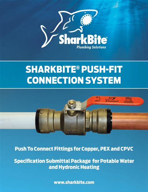 Pipe Insertion Depth Chart; Technical Downloads Technical Downloads expand ... Watch how to install and remove SharkBite push-to-connect fittings in seconds. Learn .... 