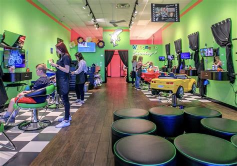 Sharkeys haircut. At Sharkey's, all haircuts come with a wash, cut, blow-dry, fun cars or gaming stations, choice of videos, mini-cures, lollipops, and a balloon! We are located 📍30211 Golden Lantern Suite C Laguna Niguel, CA 92677. It's always a great day at Sharkey's Cuts for Kids! 🦈 ️ ... 