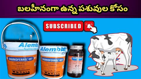 Sharkoferrol vet Uses and dosage by veterinary telugu