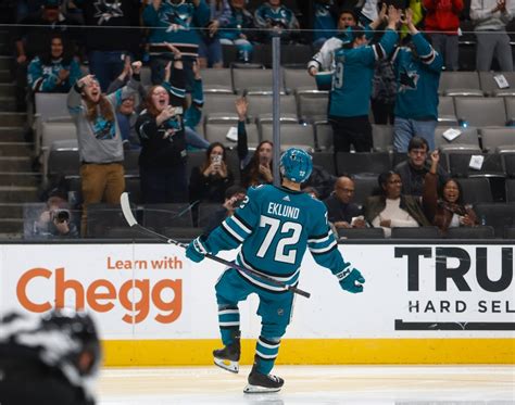 Sharks rookie Eklund is showing he belongs in the NHL. But here’s why his stay might end soon