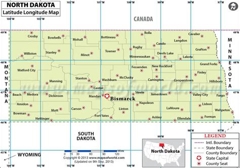 Sharlow, North Dakota latitude/longitude - Travelmath