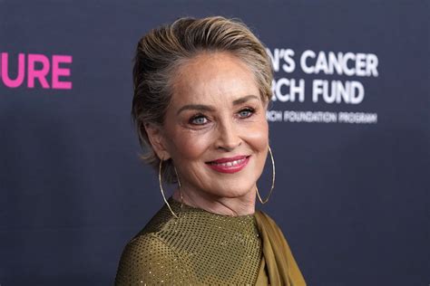 Sharon Stone says health issues slowed her acting career so she’s expressing herself through paint