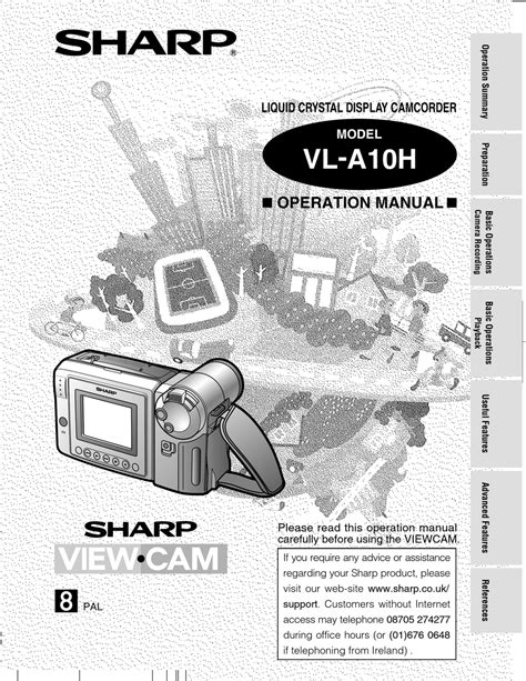 Sharp VIEWCAM VL-A10H Operation Manual - all-guidesbox.com