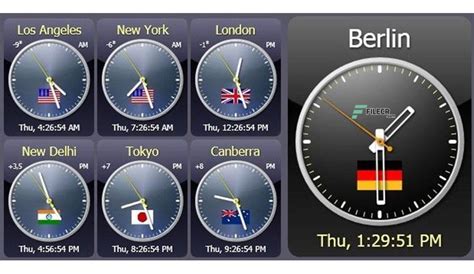 Sharp World Clock Free Download