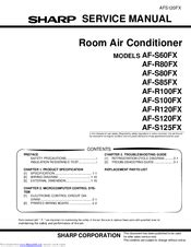 Sharp air conditioner manual af s85fx. - Nec phone manual bds 22 btn.