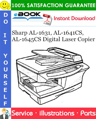 Sharp al 1631 al 1641cs al 1645cs digital laser copier service repair manual. - Ibm lenovo thinkpad x60 tablet service manual.