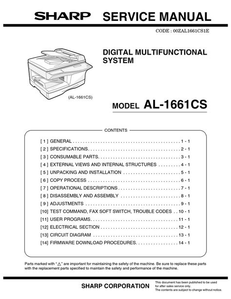 Sharp al 1661cs digital multifunctional system service manual. - Guida alla strategia di darksiders 2.