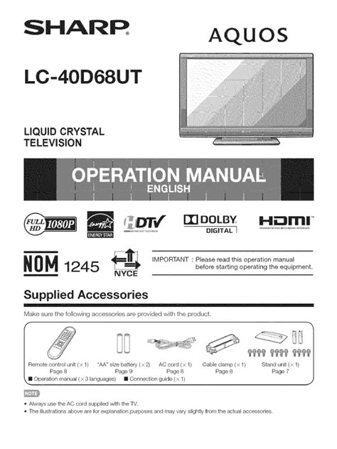 Sharp aquos 40 inch lcd tv manual. - Handbook of new product development management by christoph loch.