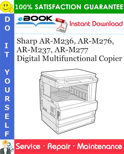 Sharp ar m236 m276 ar m237 m277 service manual. - 98 dodge dakota manuale di servizio.
