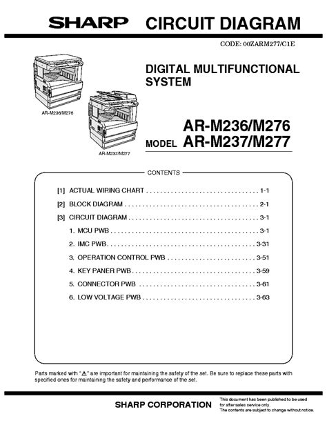 Sharp ar m277 ar m237 ar m276 ar m236 parts guide manual. - 2000 terry fleetwood ex owners manual.