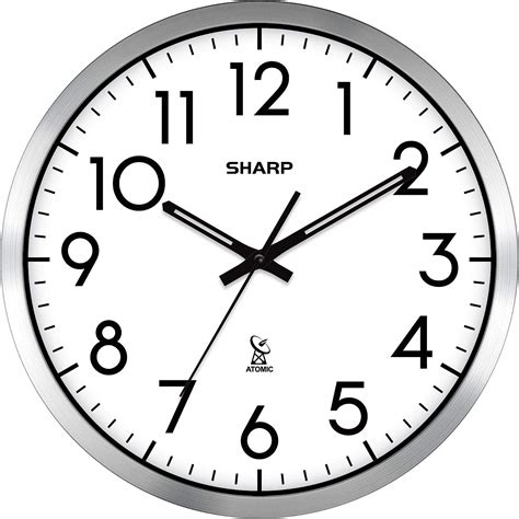Sharp atomic wall clock manual. SHARP Atomic Analog Wall Clock - 12" Silver Brushed Finish Sets Automatically- Battery Operated Easy to Read Use: Simple, Style fits Any Decor. 4.4 out of 5 stars 2,126. 1K+ bought in past month. $36.99 $ 36. 99. FREE delivery Thu, Aug 17 . Amazon's Choice for sharp atomic clock. 