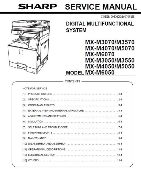 Sharp copier and mfp service manual. - Electronics communication simulation lab manual using multisim.