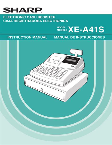Sharp electronic cash register xe a41s manual. - 2001 mercury outboard 75 hp repair manual.